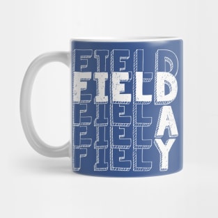 Field Day 2022 For school teachers kids and family blue Mug